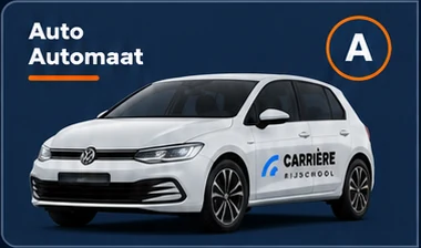Carrière Rijschool Auto Automaat zoals op de herfstactie